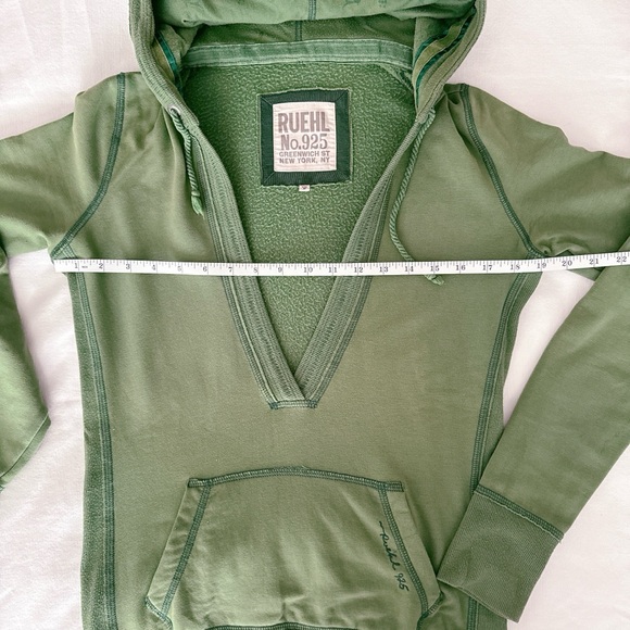 Ruehl No.925 Green Hoodie - Picture 7 of 11